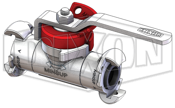 Minsup Lockout Econovalve A-Type Ball Valve